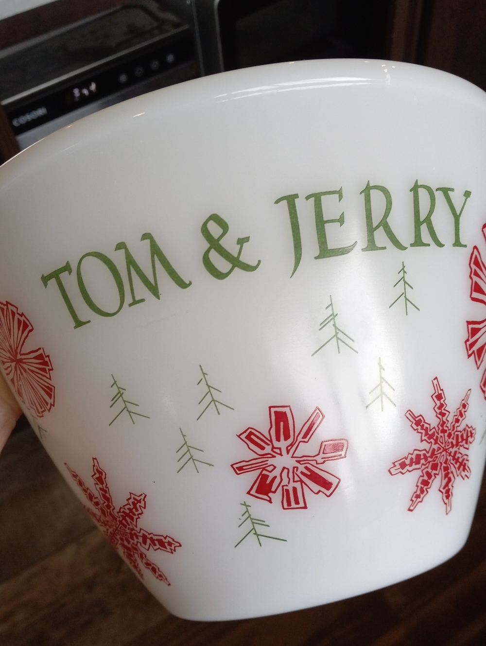 FIREKING "Tom & Jerry" Punch Bowl - 60's
